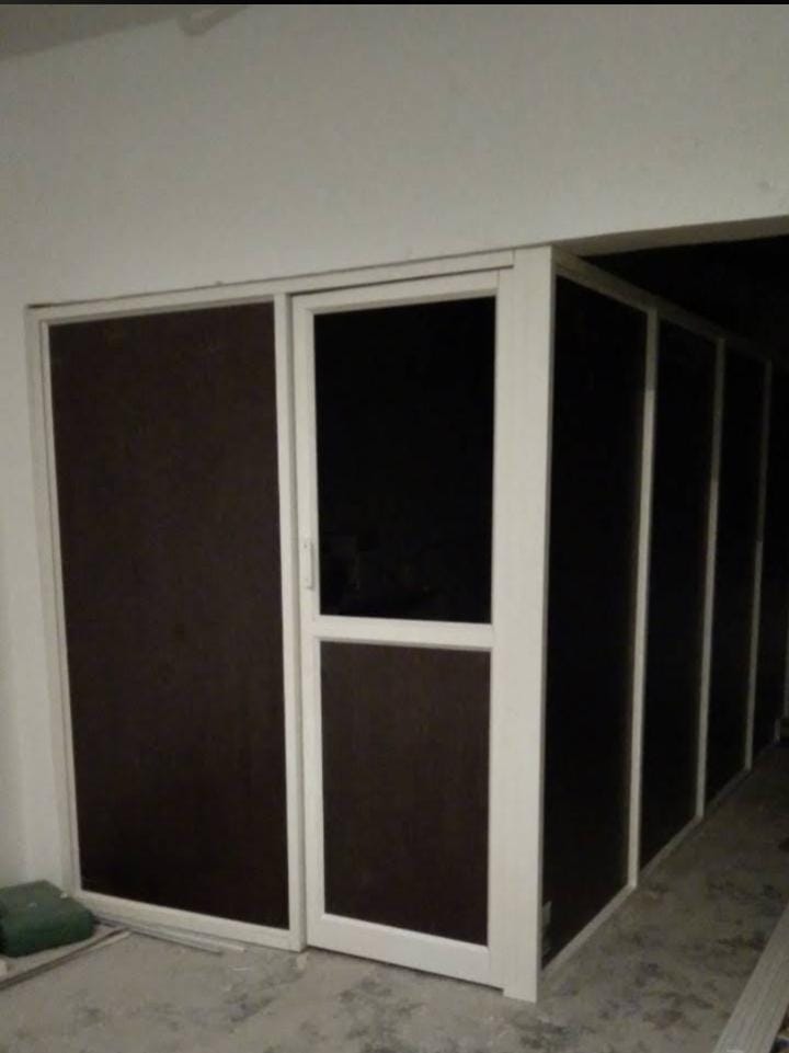 Upvc Door Mesh Window